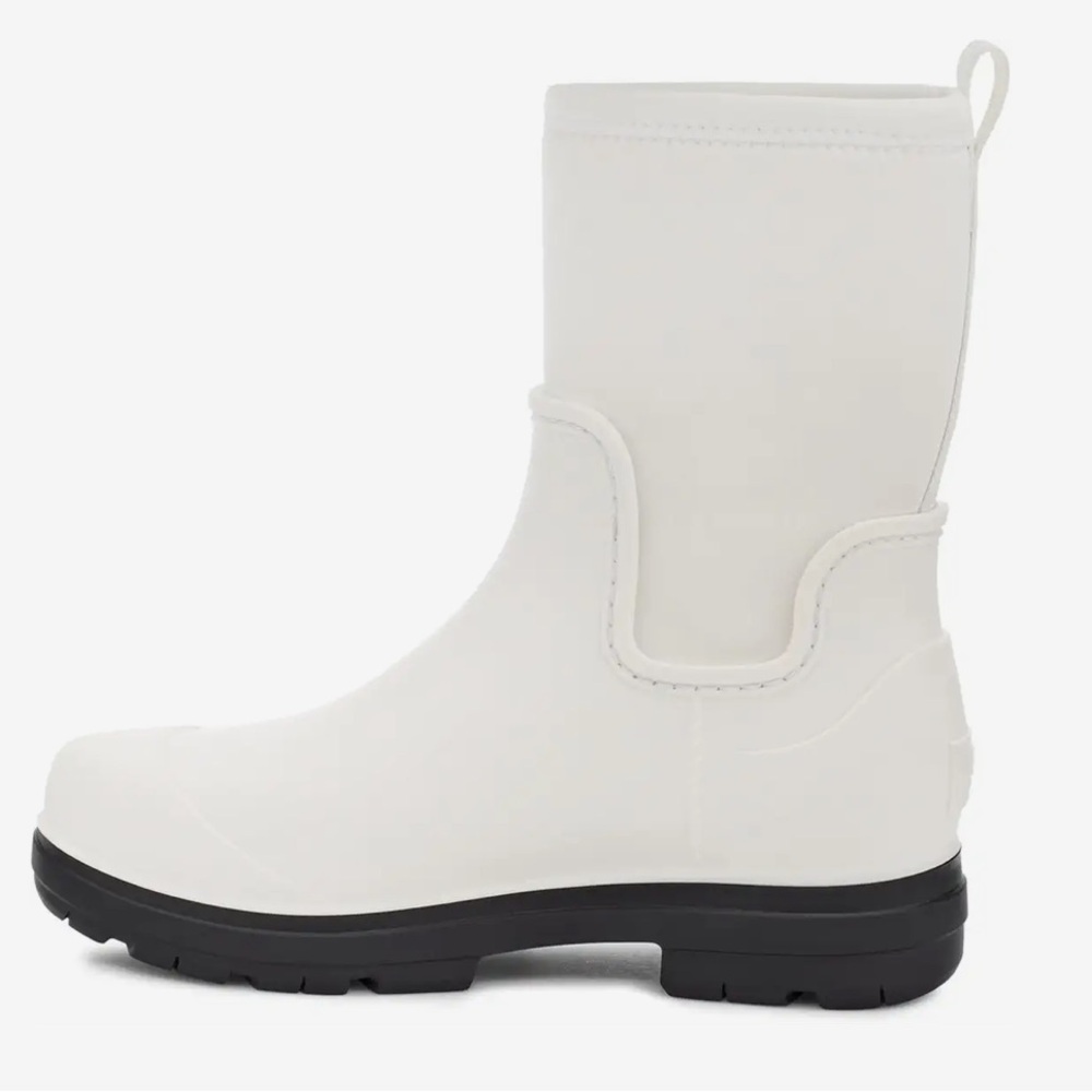 🌸UGG🌸 Droplet Mid Rain Boot In White Size: 11 - Picture 2 of 14